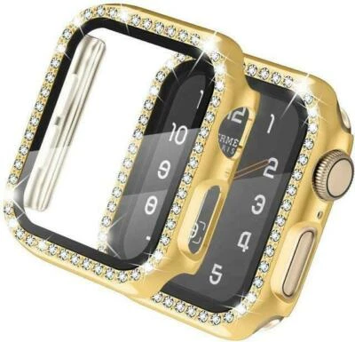 Apple Watch Series 9 8 7 6 5 4 3 2 1 SE Protector Cubierta Estuche Duro con Pantalla Foto 1 de 4