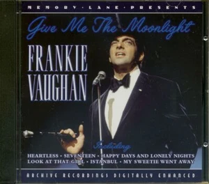 Frankie Vaughan - Give Me The Moonlight (CD) - Pop Vocal - Picture 1 of 3