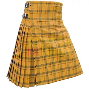 Schottischer traditioneller handgefertigter Houston moderner Tartan Kilt für Männer maßgefertigte Kilts - Bild 1 von 7
