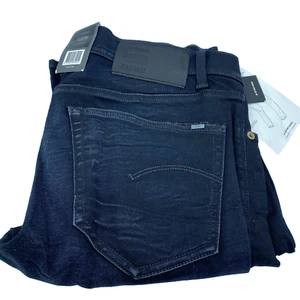 G-STAR RAW Slim Fit Dark Aged Jeans W33 L34. M44 - Picture 1 of 18
