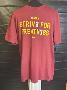 NWT mens Nike Cleveland “striv2 for Greatn3ss” -XL - Picture 1 of 5