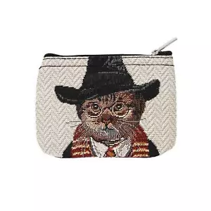 Monedero Gato Inspirado en Mago Magic Signare Mujeres Bolsa con Cremallera Poliéster Reciclado - Imagen 1 de 1