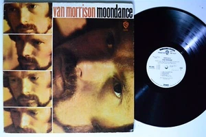 VAN MORRISON Moondance WARNER BROS LP VG+ wlp PROMO w/alternate Into The Mystic - Picture 1 of 2