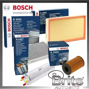FOR VW TRANSPORTER 2.0 T30 TDI T5.1 MK5 BOSCH FULL FILTERS SET SERVICE KIT - Picture 1 of 5