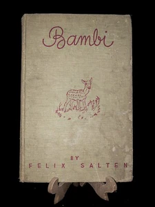 1931 Bambi Book By Felix Salten H/C -- See Photos/Description  - Picture 1 of 13