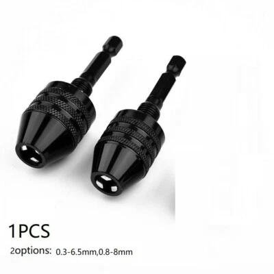 Mini Schnellspannbohrfutter Bohrfutter 0.8-8 Mm Mit 1/4 Sechskant Adapter DHL - Bild 1 von 4