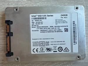 Intel SSD 535 series 240GB SATA3 - Afbeelding 1 van 1