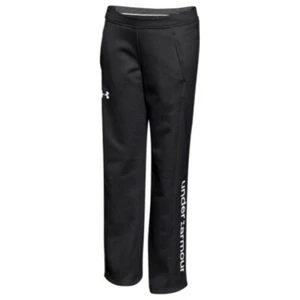 Under Armour Girl’s Black Storm Armour Fleece Pants-Our Price: $28.95 - Picture 1 of 1