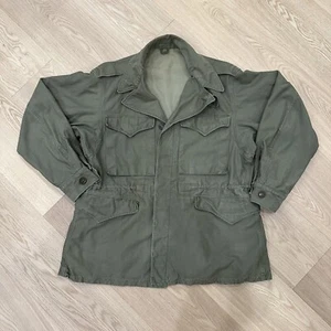 WWII M1943 Field Jacket Size 40R Army Green HBT WW2 Military Rare 40s Vintage - Picture 1 of 21