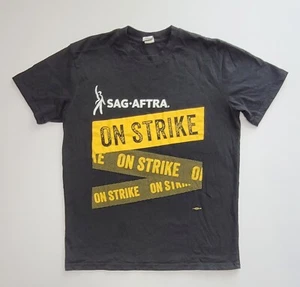 Pre-owned Sag-Aftra On Strike Tee - Picture 1 of 3