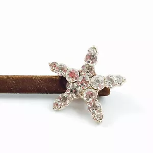 Fashion Wrapped Brown Bobby, Pin Starfish Hair Pin, Starfish Bobby Pin - Picture 1 of 2