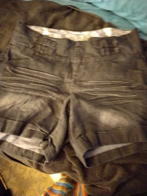 Boom Boom Woman's Plus Size Denim Bark Blue Jean Shorts Size 18W - Image 1 of 2