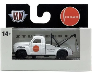 M2 MACHINES 1949 STUDEBAKER 2R TOW TRUCK AUTO THENTICS R100 - Picture 1 of 2