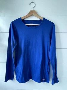 T-shirt donna Sivvan blu royal media sotto scrub manica lunga comoda - Foto 1 di 10
