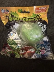 Grin Studios Squasherz Squish 3” T-Rex bola juguete blando NUEVO sellado poco común - Imagen 1 de 4