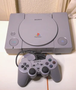 Sony Playstation PS1 Retro Konsole Offiziell Original + Controller Funktioniert - c3 - Bild 1 von 15