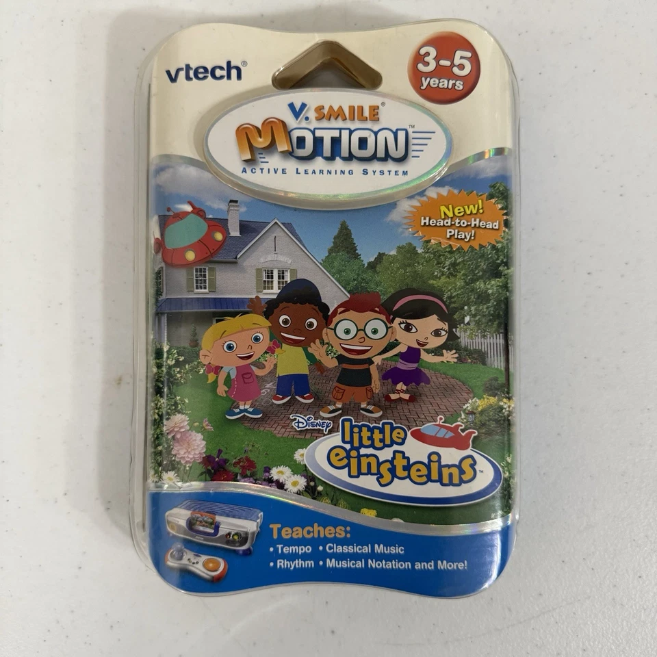 Vtech VSmile Motion Active Learning Disney Little Einsteins Ages 3-5 NEW SEALED - Image 1 of 2