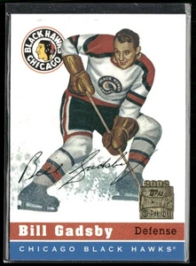 2001-02 Topps / O-Pee-Chee Archives Bill Gadsby #2 Chicago Blackhawks - Picture 1 of 2