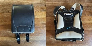 Mochila escolar japonesa Randoseru para niños NiKE negra Japón #00 - Imagen 1 de 8