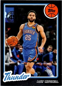 Ajay Mitchell 2025-26 Topps #80BK-12 1980-81 Oklahoma City Thunder 009626 - Bild 1 von 2