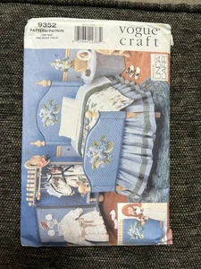 Doll Furniture Sewing Pattern Vogue Craft 9352 For 18” Doll “New” Uncut - Picture 1 of 1