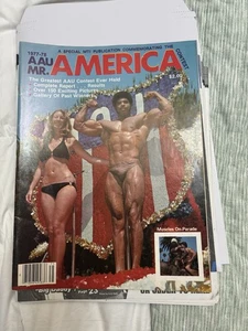 Muscle Builder Magazine 1977 AAU Mr. America Contest 1977-1978 Dan Lurie - Bild 1 von 4