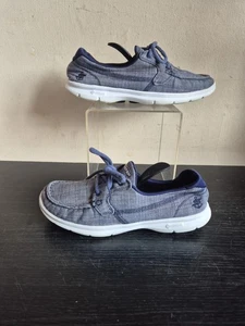 Skechers Go Step Goga Max Goga Pilares Mocasines Barco Zapatos Reino Unido 5 Azul (H4) - Imagen 1 de 10