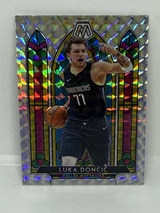 2019-20 Panini Mosaic Stained Glass #9 Luka Doncic MAVERICKS SP - Picture 1 of 2