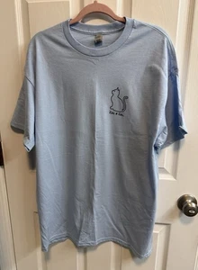Camiseta Kitty Kitty Rescue XL Too Many Rescues Azul Manga Corta 100% Algodón Nueva - Imagen 1 de 14