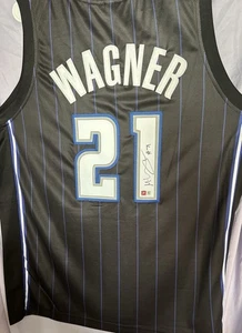 Mo Wagner Signed Magic Jersey (PA COA) Older Brother of Franz / Orlando Teammate - Picture 1 of 5