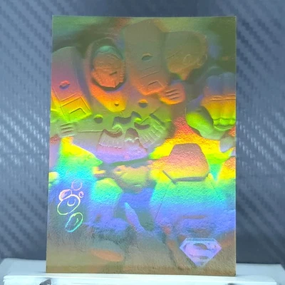 SkyBox DC Superman Holo Series Gold Comeback Trail #40 1996 Foto 1 de 2