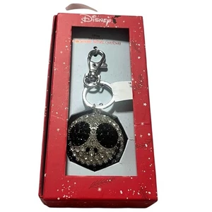 Portachiavi Charm Nightmare Before Christmas Jack Skellington Disney Bling Head Bag - Foto 1 di 3
