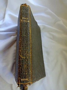 Vintage Oxford Bible Appointed To Be Read In Churches Many Flaws - Picture 1 of 14