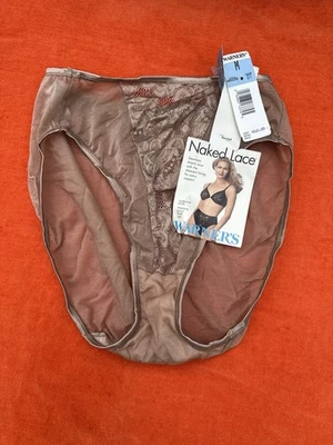 Braguita de Colección Warner "Encaje Desnudo" Corte Alto Talla Mediana Nueva con etiquetas Foto 1 de 2