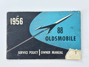 1956 Oldsmobile 88 Service Policy Owners Manual Vintage w/ Reg Card owner's - Picture 1 of 11