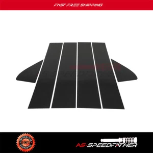 6PCS Pillar Posts BLACK for Chevy GMC Sierra Silverado 2019-2020 New - Bild 1 von 8