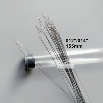 100Pcs Dental Preformed Ligature Wires Brackets Ties Hooks Long PreCut Kobayashi - Image 1 of 3