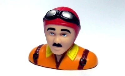 RC Hobby Airplane 60x48mm Red Cockpit Pilot Model PF150 - Image 1 of 2