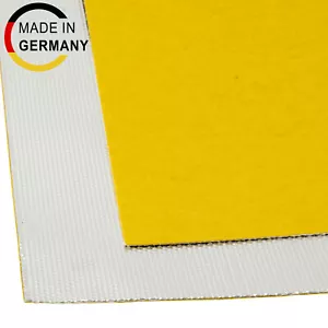 25x100cm Hitzeschutz Matte Folie selbstklebend Gewebe Alu Fiberglas ca. 1000°C - Bild 1 von 3