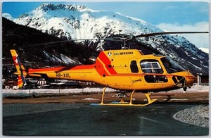 Cartolina Elicottero Helibernina HB-XXL Aerospatiale AS350B1 Ecureuil (cn 2432) - Foto 1 di 2
