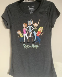 Rick and morty T-shirt for girls size Large 10/12 - Picture 1 of 7