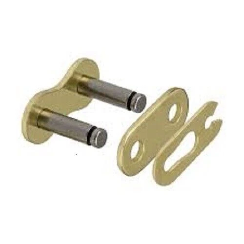 428 CHAIN SPLIT LINK STANDARD  MOTORCYCLE HONDA KAWASAKI YAMAHA SUZUKI GOLD - Image 1 of 1