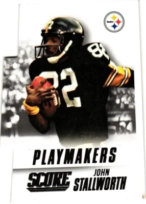 2015 Panini Score Die Cut Playmakers JOHN STALLWORTH #14 - Steelers - Image 1 of 2
