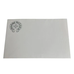 AUTHENTIC Chrome Hearts White Receipt Envelope Paper Rare Designer Silver Cross - Picture 1 of 3