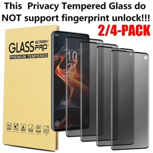 2/4x per Samsung Galaxy S10/S10E/S10 Plus custodia privacy vetro temperato protezione - Foto 1 di 17