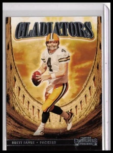 2021 Panini Contenders #GLD-BFA Brett Favre Gladiators Emerald - Picture 1 of 2
