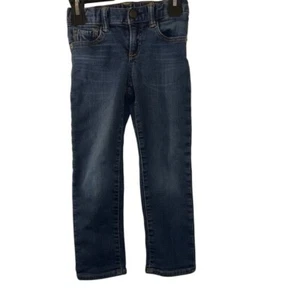 Gap Kids Blue Denim Jeans size 5 slim adjustable waist - Picture 1 of 4