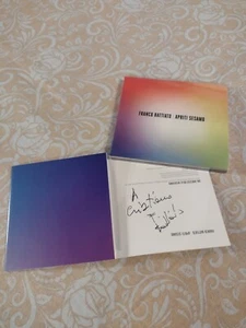 AUTOGRAFATO CON DEDICA! FRANCO BATTIATO APRITI SESAMO CD UNIVERSAL 2012 OTTIMO! - Foto 1 di 6