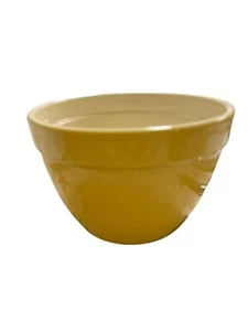 Crate & Barrel Addison gelb verschachtelte Rührschüssel 6” x 4” Portugal - Bild 1 von 3