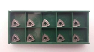 WCMX 050304 S Mp4 C5 Carbide Inserts Uncoated Indexable Drill WCMX (2.5)21 10pcs - Picture 1 of 2